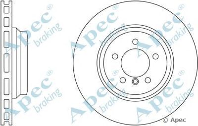APEC BRAKING dsk2476 -  Тормозной диск